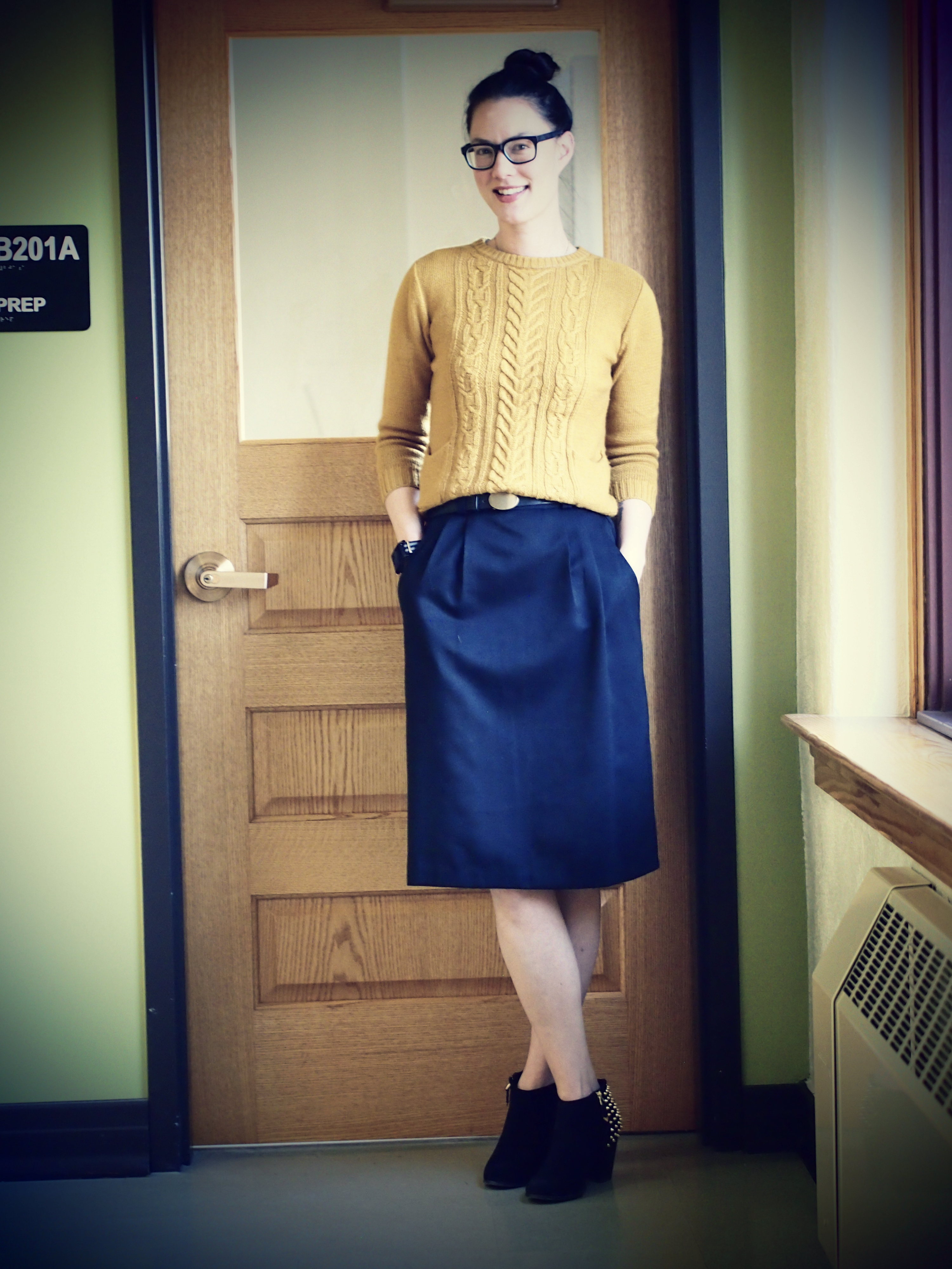 Zara Studded Cowboy Ankle Booties2