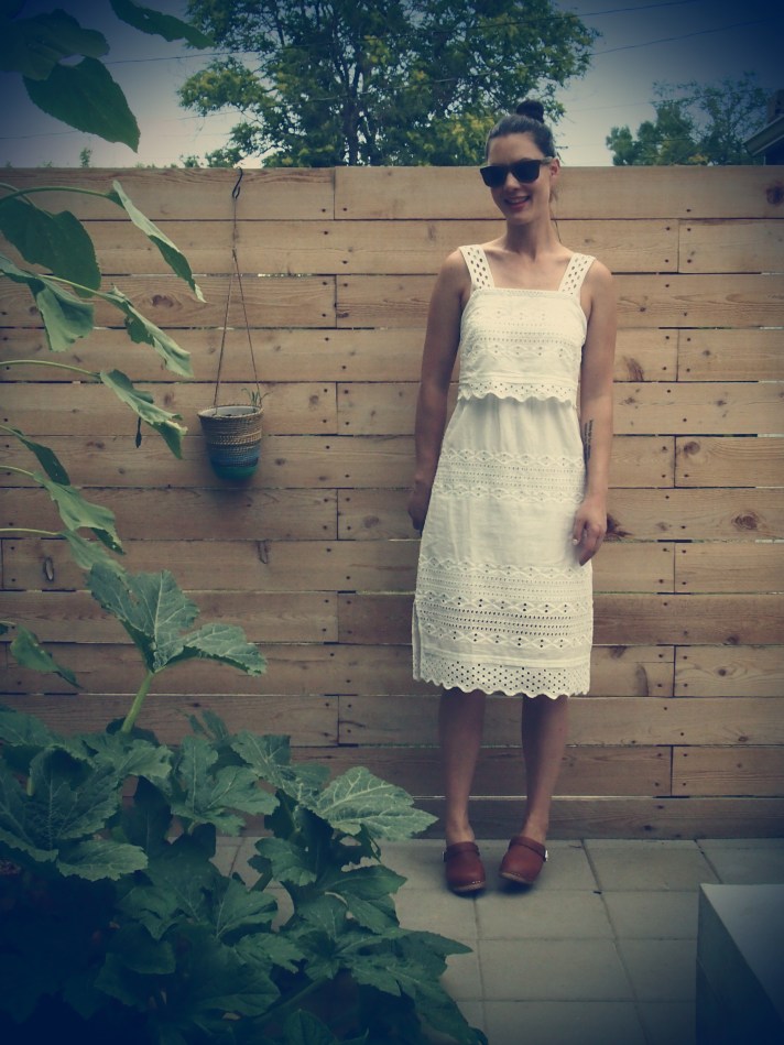 jcrew tiered eyelet midi dress