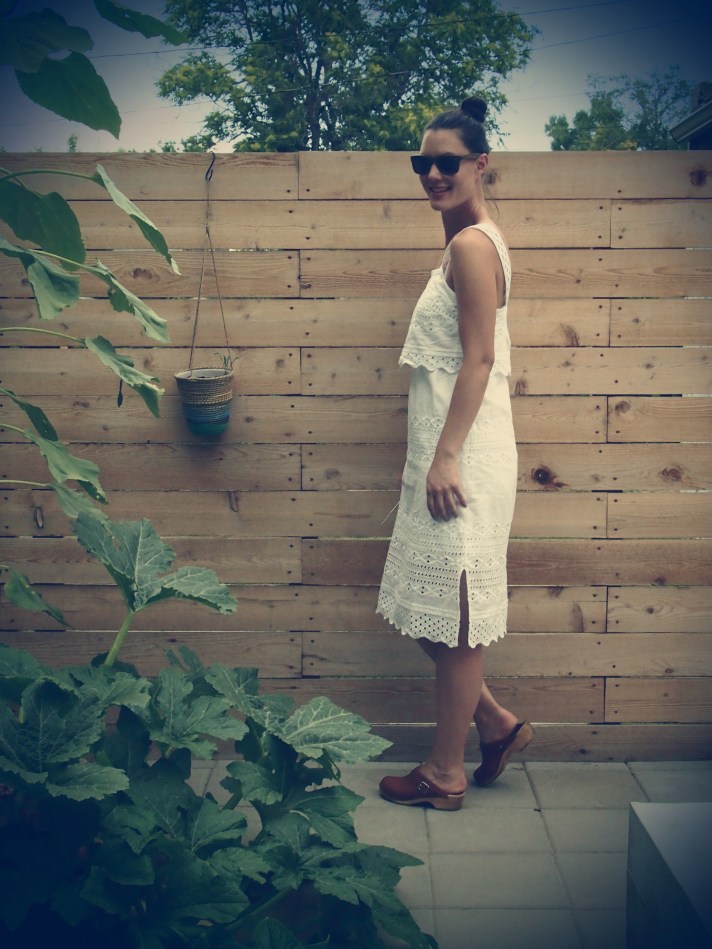 jcrew white eyelet dress