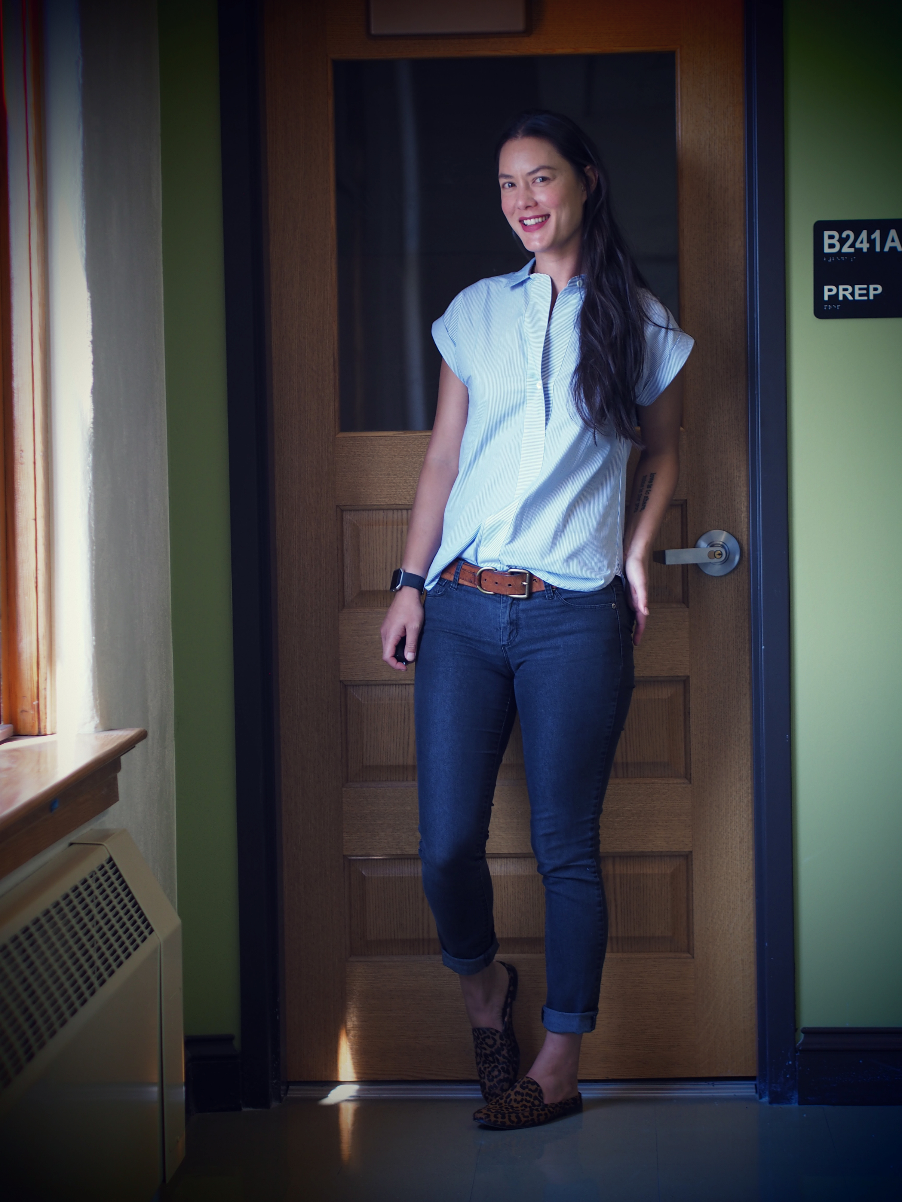 THLT jcrew popover short sleeve