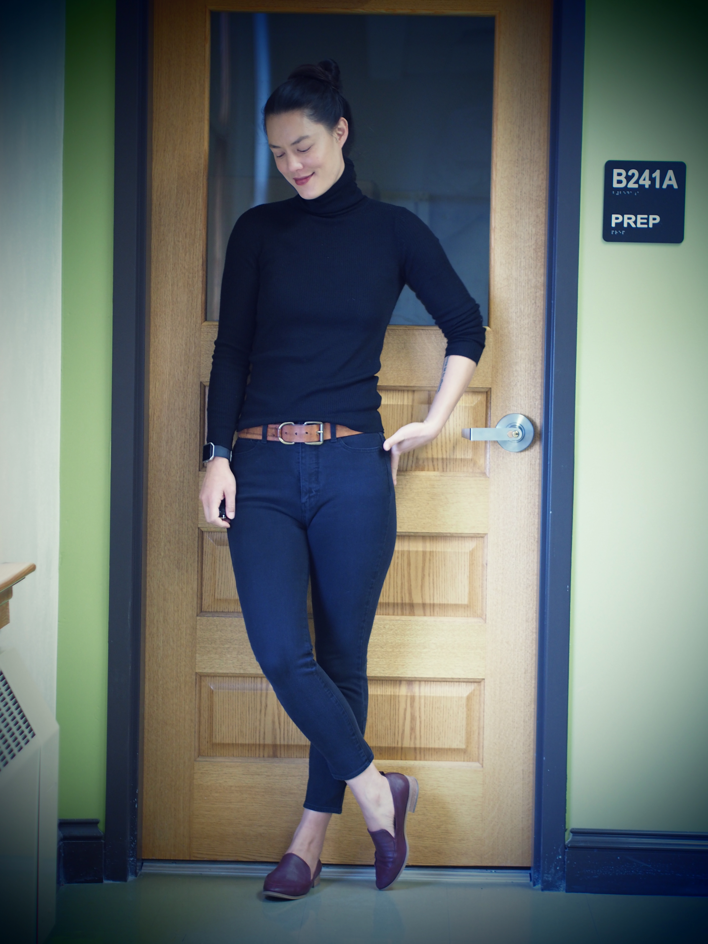 THLT uniqlo merino turtleneck