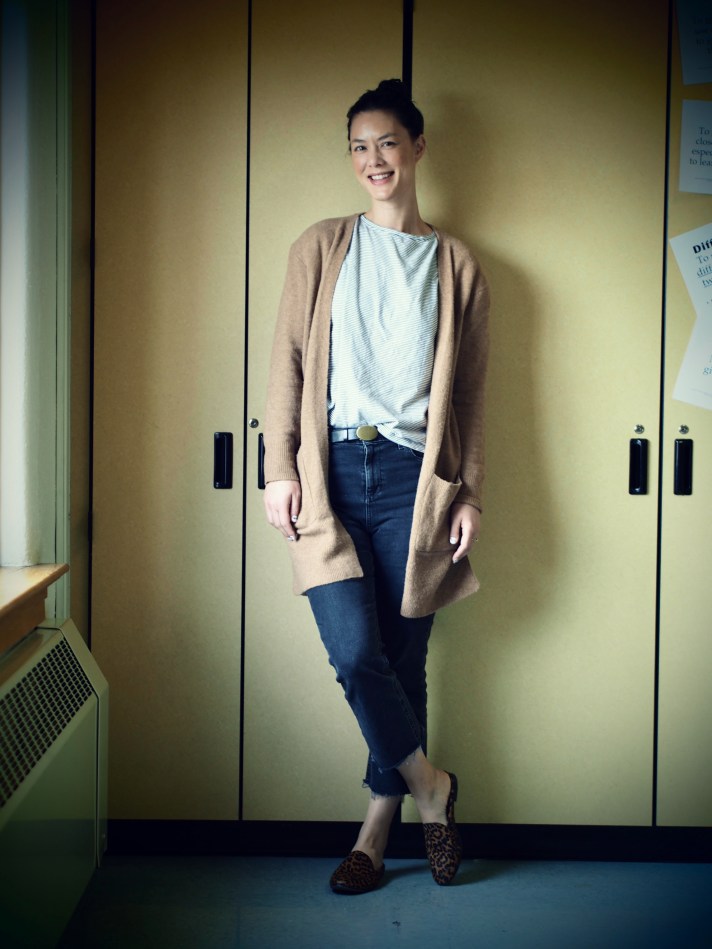 THLT madewell kent cardigan